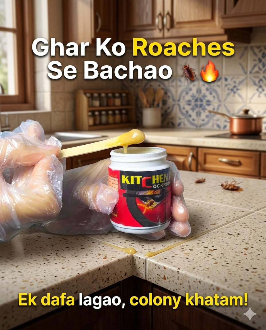 KillZone Cockroach Killer Paste – 100% Effective German Formula | Long-Lasting Protection