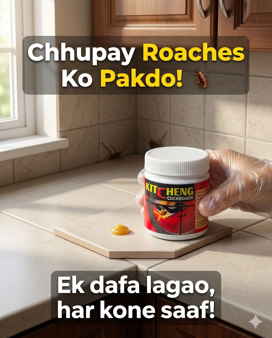 KillZone Cockroach Killer Paste – 100% Effective German Formula | Long-Lasting Protection